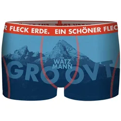 Ein schöner Fleck Erde Boxershorts DER Watzmann Groovt himmelblau XL
