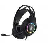 deltaco DH220 USB Gaming Headset RGB Black