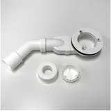 WITEN&NOCK - Ablaufgarnitur Für Duschwanne Duschtasse Ø 90 Mm Duschablauf Siphon Superflach Ohne Abdeckung