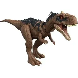 MATTEL HDX35 „Jurassic World: Ein neues Zeitalter“ mittelgroße Roar Strikers Rajasaurus Dinosaurierfigur