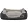 vidaXL Hundekorb mit gepolstertem Kissen M 48 x 48 cm schwarz