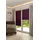 K-HOME Klemmfix-Rollo 65 x 150 cm lila