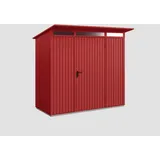 Hörmann Gerätehaus Trend-P 2,38 x 1,08 m Purpurrot