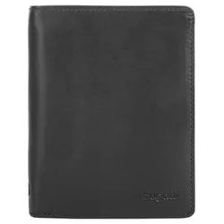 Geldbörse BUGATTI "PRIMO", schwarz, Leder, gepflegt, klassisch, Kleinlederwaren, echt Leder