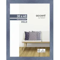 accent by nielsen Holzrahmen Oslo 30x40cm blau