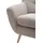 exxpo - sofa fashion 3-Sitzer EXXPO - SOFA FASHION "Scandi, bequem, aufwendige Rückenpolsterung für mehr Sitzkomfort", braun (cappuccino), B:187cm H:92cm T:92cm, Sofas, aktuelle Farben in hochwertigen Bezugsqualitäten, Holzfuß