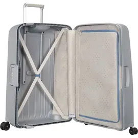 Samsonite S'Cure 4-Rollen 81 cm / 138 l silver