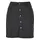 URBAN CLASSICS Organic Stretch Button Denim Jeansrock Black Washed 32