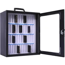 Pavo Smartphone-Schrank 44,5 x 37,6 x 20,5 cm Dunkelgrau