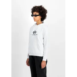 Alpha Industries New Basic Kapuzenpullover White S