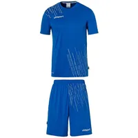Uhlsport Score 26 Set Trikot+Shorts Kinder 182 azurblau/weiß 164