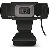 Hamlet HWCAM1080 Webcam 2 MP 1920 x 1080 Pixel USB 2.0 Schwarz