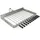 BBQ-Toro Drehspieß 70 x 26-40 cm Edelstahl Silber/Weiß