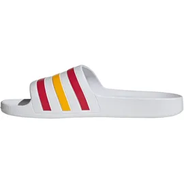 adidas Adilette Aqua Cloud White / Team Power Red 2 / Crew Yellow 40 2/3