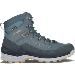 LOWA Herren Multifunktionsstiefel TORO PRO GTX MID, STAHLBLAU/SAND, 46