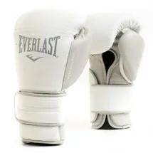 EVERLAST Unisex - Erwachsene Boxhandschuhe Powerlock 2 Trainingshandschuh, Weiß, 16oz