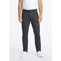 Lindbergh "Chino Slim Fit", Herren, Gr. 30, Länge 32, schwarz, Obermaterial: 98% Baumwolle, 2% Elasthan, unifarben, slim fit, Hosen