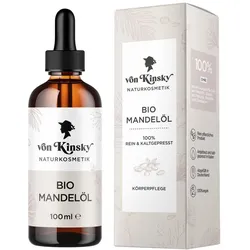 Von Kinsky Bio Mandelöl Reine Hautpflege + Haarkur 100 ml