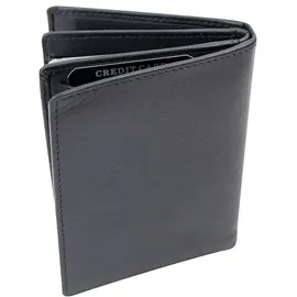 LEAS Ausweis- & Kreditkartenmappe Unisex Portemonnaie schwarz