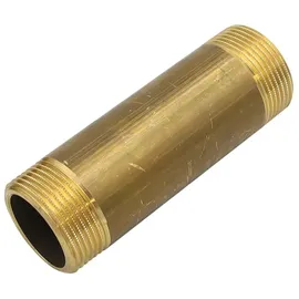 GENERAL FITTINGS Rohrdoppelnippel 1,25 Zoll x 120 mm Messing