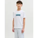 JACK & JONES Jcofusion Dots Print Tee Ss Cn Sn Jnr - 164