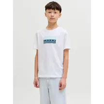 JACK & JONES Jcofusion Dots Print Tee Ss Cn Sn Jnr - 164