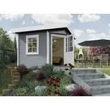 Weka Designhaus 213+ 2,50 x 2,50 m Grau