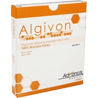 Advancis medical Deutschland GmbH Algivon 5x5cm HONIG-WUNDAUFLAGE
