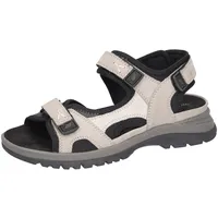 WALDLÄUFER H-Sora Outdoorschuh, Sommerschuh, Keilabsatz, in grau | Gr.: