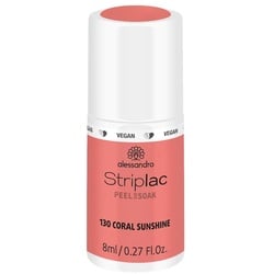 Alessandro Striplac Vegan Nagellack 8 ml 130 - CORAL SUNSHINE