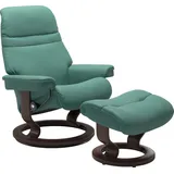 Stressless Stressless® Relaxsessel »Sunrise«, mit Classic Base, Größe S, Gestell Wenge grün