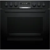 Bosch HND677LS67 (HEB578BB4 + NVQ645CB6E) Herdset mit Induktionskochfeld und Backwagen