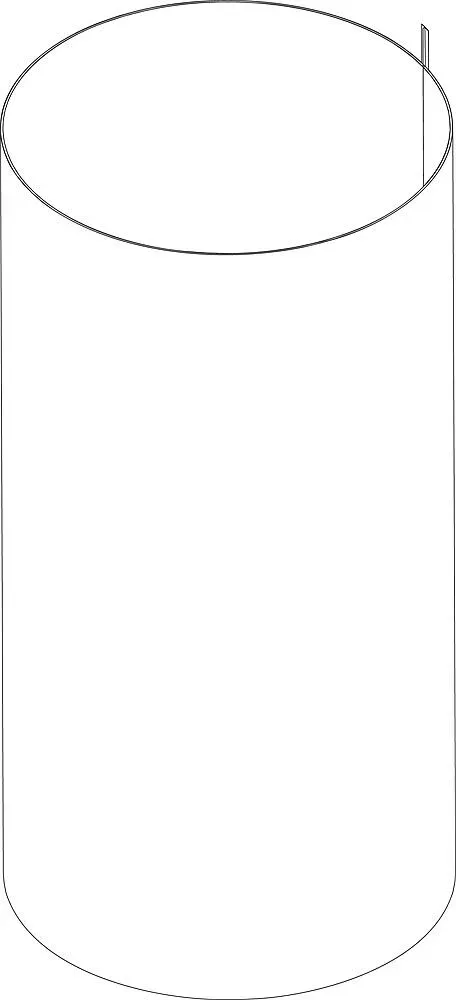 Folienmantel P990 blau - 8735100584