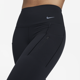 Nike Go Therma-FIT 7/8-Leggings mit hohem Bund und Taschen für Damen - Schwarz, XS (EU 32-34)