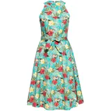 Queen Kerosin Swing Kleid Mint Midi L