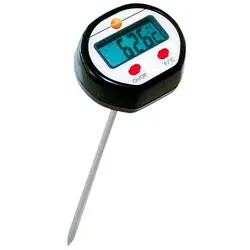 testo Mini Kerntemperatur-Lebensmittelthermometer schwarz