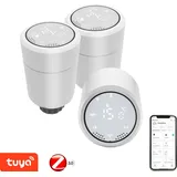 Immax NEO Smart Zigbee Thermostatkopf 3 St. Weiß