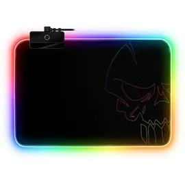 spirit-of-gamer Spirit of Gamer Darkskull RGB M (M), Mausmatte, Schwarz