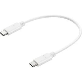 Sandberg USB-C 0,2 m Weiß