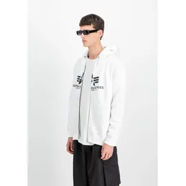 Alpha Industries Basic Reißverschlusspullover White 2XL