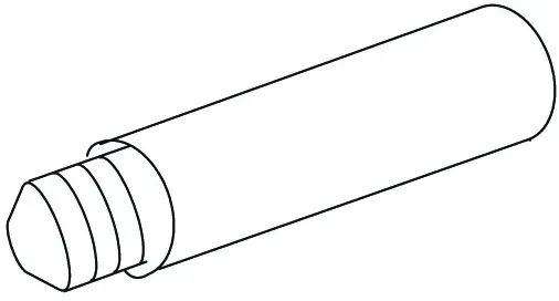 KWC Verlängerung GASTRO L60/M12, zu Halter, chromeline,500897 500897