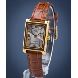 Casio Collection Braun 28 mm LTP-1234PGL-7AEG