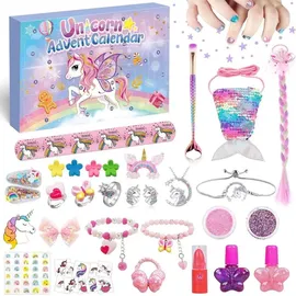 luxuskollektion Schmuck-Adventskalender Einhorn Mädchen 2024