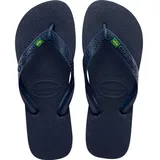 Havaianas Unisex Brasil Zehentrenner, Navy Blue, 33/34 EU