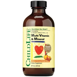 ChildLife Children's Multi Vitamin & Mineral (237 ml, Orange Mango)