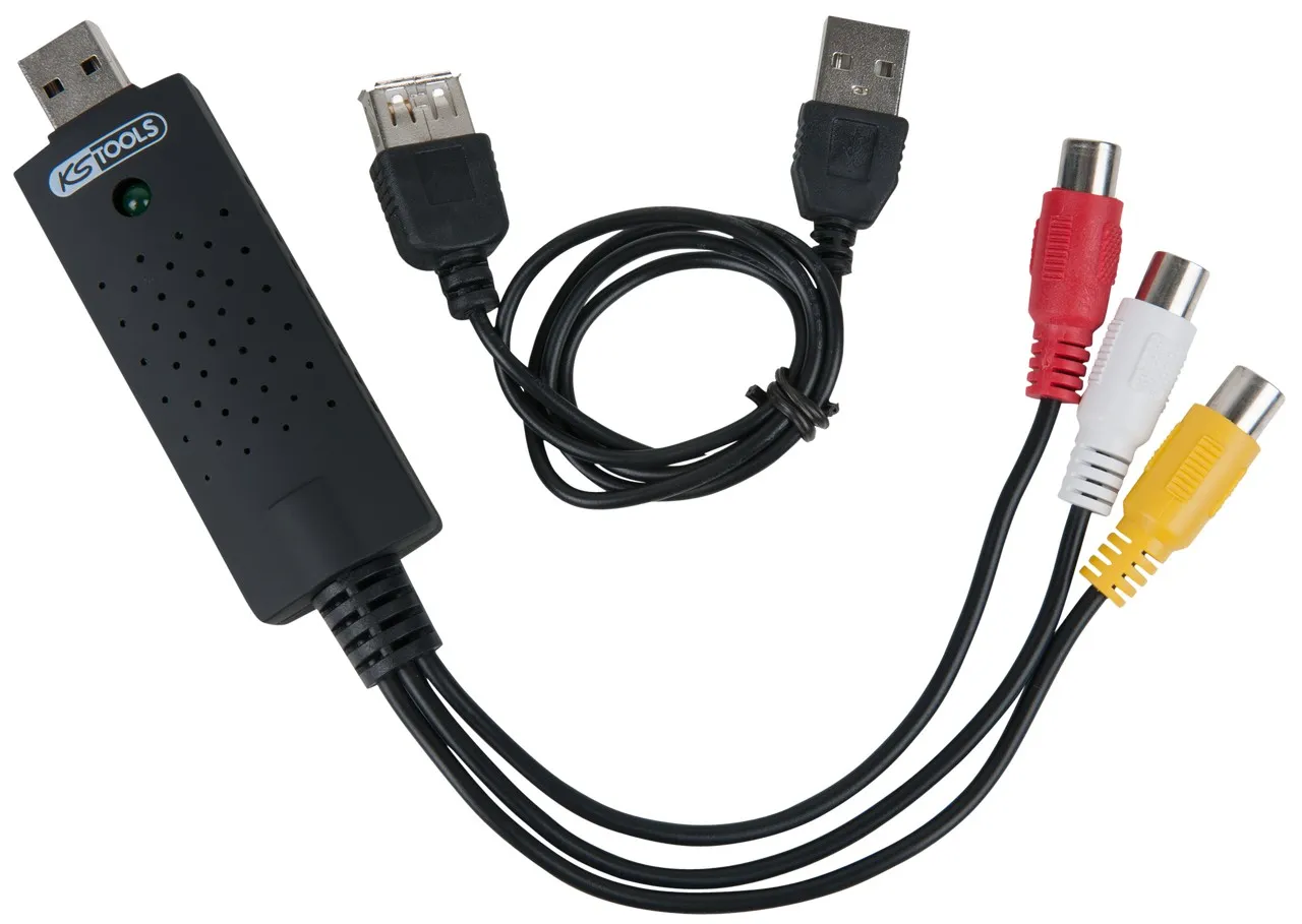 USB Video Grabber von KS TOOLS - Leistungsstarkes Zubehör für hochauflösende Video-Übertragung und -