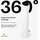 Blumfeldt SmartFlow Tower Infrarotheizstrahler 700W 360° Wärmeabgabe WLAN-Steuerung