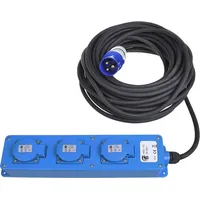 PRO PLUS ProPlus Steckdosenleiste, CEE 3-fach Schuko Steckdosenleiste