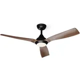 Klarstein Fiji Flow 132 cm Deckenventilator Walnuss