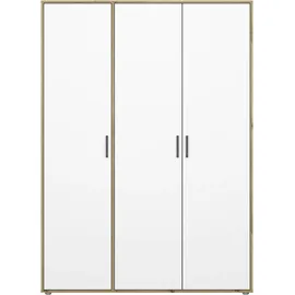 Rauch Wäscheschrank VOYAGER 140 x 194 x 53 cm Beige/Weiß